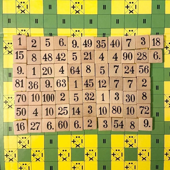 Vintage 1970s Equals Board Game A Numerical Spree Game Waddingtons Incomplete - Picture 8 of 13